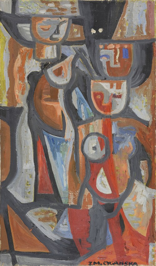 Zofia MATUSZCZYK-CYGAŃSKA (1914-2011), KOBIETY, 1958