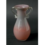 Small Glass Vase - Powder Pink - HS Tarnowiec