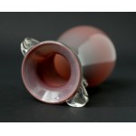 Small Glass Vase - Powder Pink - HS Tarnowiec
