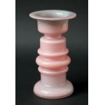Glass Candleholder - Powder Pink - HS Tarnowiec