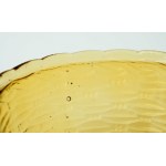 Chicken Glass Candy Dish - Large - Amber - HSG Ząbkowice