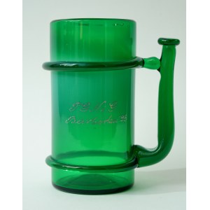 Glass Mug - Krakow Glass Institute - Barbórka 1996