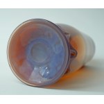 Glass Vase with a Frill - Krakow Glass Institute