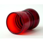 Drinking Glass - HS Sudety - Lucyna Pijaczewska - Burgundy Red