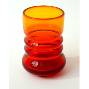Drinking Glass - HS Sudety - Lucyna Pijaczewska - Orange-Yellow