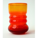Drinking Glass - HS Sudety - Lucyna Pijaczewska - Orange-Yellow