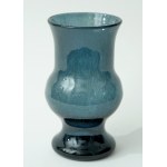 Glass vase - HS Sudety - Zbigniew Horbowy - antique glass - damaged - starting at 1 zł!
