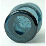Glass vase - HS Sudety - Zbigniew Horbowy - antique glass - damaged - starting at 1 zł!