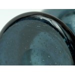 Glass vase - HS Sudety - Zbigniew Horbowy - antique glass - damaged - starting at 1 zł!