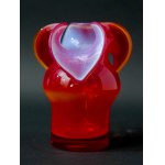 Little Donkey Glass Vase - HS Barbara - Czesław Zuber - candy-colored