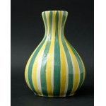 Faience vase - pattern 209 - ZF Włocławek - Jan Sowiński - damaged, starting at 1 zł!