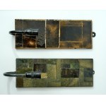 A pair of ceramic wall sconces - Zofia Palowa (née Dutkowska)