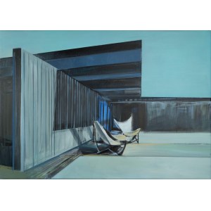 Maria Kiesner, Pawilon blue, 2024