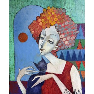 Jan Bonawentura Ostrowski, *The Girl and the Cat*, 2026