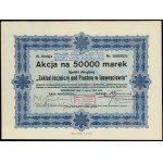 Poland, 50,000-mark note, March 5, 1923, Inowrocław