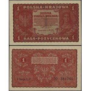 Poland, 1 Polish mark, August 23, 1919