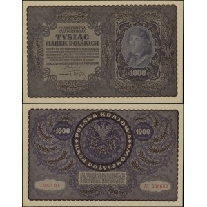 Poland, 1,000 Polish marks, August 23, 1919