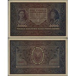 Poland, 5,000 Polish marks, February 7, 1920
