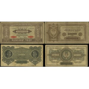 Poland, set of 2 banknotes, 1922