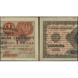 Poland, single-use ticket—1 grosz, April 28, 1924