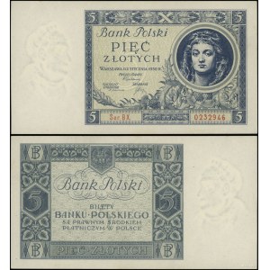 Polska, 5 złotych, 2.01.1930