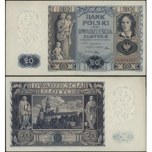 Poland, 20 zlotych, November 11, 1936