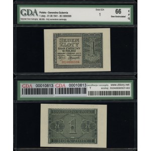 Polska, 1 złoty, 1.08.1941