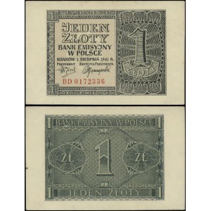 Polska, 1 złoty, 1.08.1941
