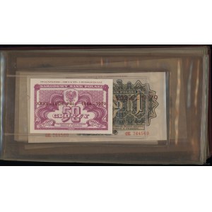 Poland, reproductions of Polish banknotes, 1944