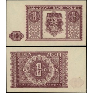 Poland, 1 zloty, May 15, 1946