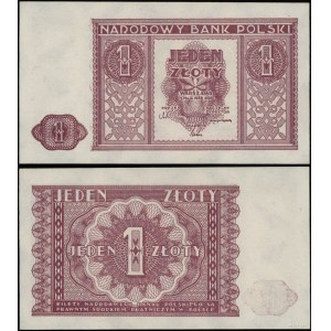 Poland, 1 zloty, May 15, 1946