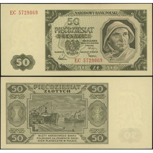Poland, 50 złotych, July 1, 1948
