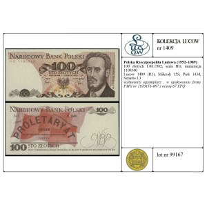 100 złotych, 1.06.1982
