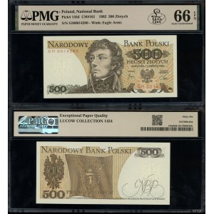 500 zlotych, June 1, 1982