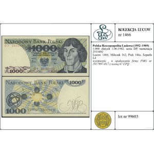 1.000 Zloty, 1. Juni 1982