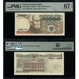 Poland, 50,000 zlotys, November 16, 1993