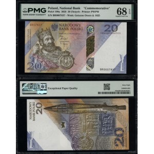 Polen, 20 Złoty, 21.01.2025