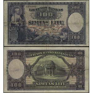 Litwa, 100 litów, 31.03.1928