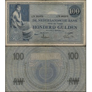 The Netherlands, 100 guilders, 1924