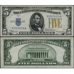 Spojené státy americké (USA), 5 dolarů, 1934 A