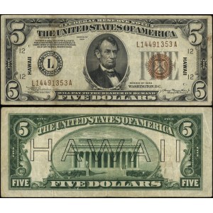 United States of America (USA), $5, 1934