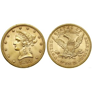 United States of America (USA), $10, 1893, Philadelphia