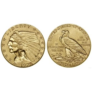 Stany Zjednoczone Ameryki (USA), 2 1/2 dolara, 1925 D, Denver