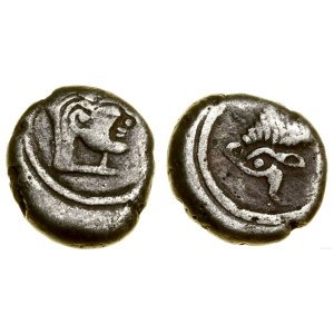 Greece and the post-Hellenistic period, bimetallic hemidrachma (ca. 5th century BCE)