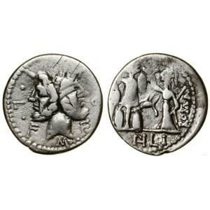 Roman Republic, denarius, (119 BCE), Rome