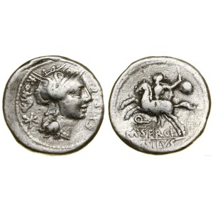 Roman Republic, denarius, (116–115 BCE), Rome