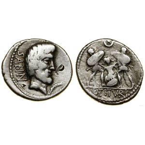 République romaine, denier, (89 av. J.-C.), Rome
