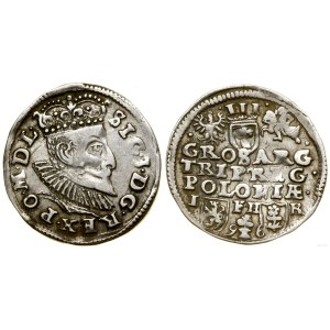 Polska, trojak, 1596, Poznań