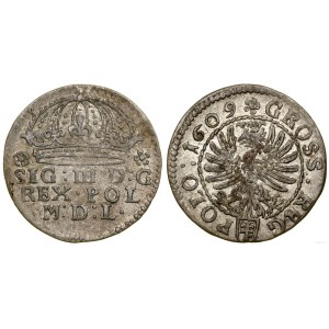 Poland, grosz, 1609, Kraków