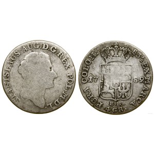 Polsko, zlotý (4 groše), 1789 EB, Varšava